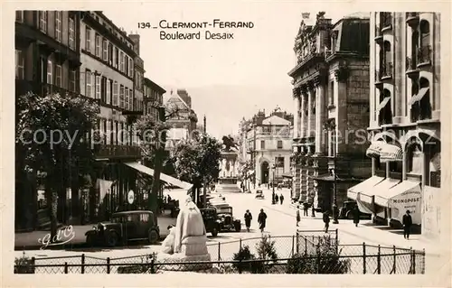 AK / Ansichtskarte Clermont_Ferrand_Puy_de_Dome Boulevard Desaix Clermont_Ferrand