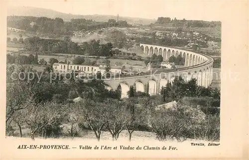 AK / Ansichtskarte Aix en Provence Vallee de l Arc Viaduc du Chemin de Fer  Aix en Provence