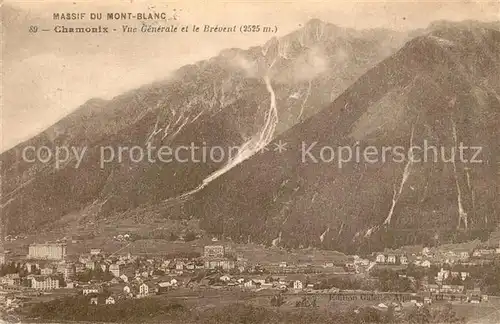 AK / Ansichtskarte Chamonix Mont Blanc Brevent Chamonix