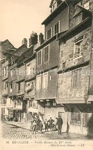 AK / Ansichtskarte Honfleur Vieille Maison  Honfleur