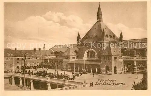 AK / Ansichtskarte Kobenhavn Hovedbanegaarden Kobenhavn