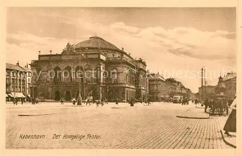 AK / Ansichtskarte Kobenhavn Det Kongelige Teater Kobenhavn