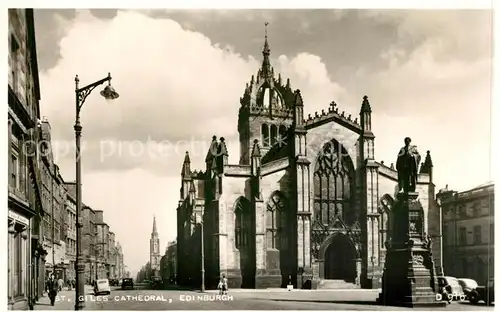 AK / Ansichtskarte Edinburgh St Giles Cathedral Monument Valentine s Postcard Edinburgh