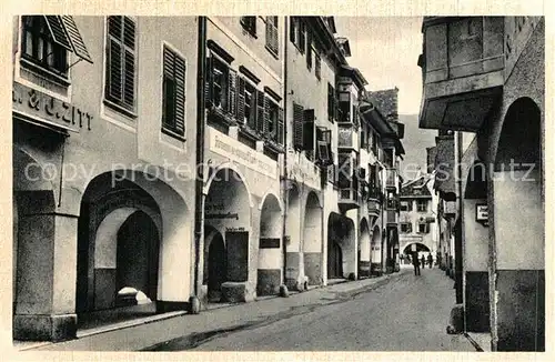 AK / Ansichtskarte Merano_Suedtirol Portici Laubengasse Merano Suedtirol