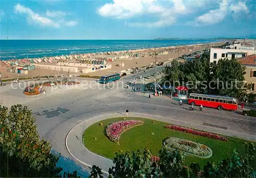 AK / Ansichtskarte Rimini Piazzale Tripoli e spiaggia Rimini