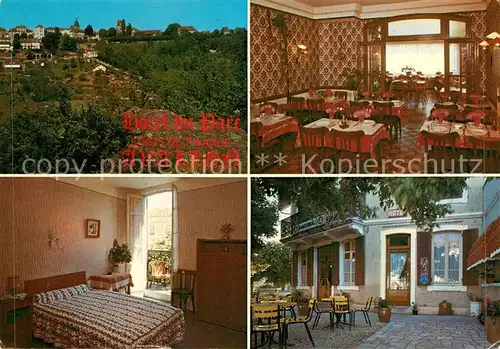 AK / Ansichtskarte Avallon Hotel du Parc Restaurant Avallon