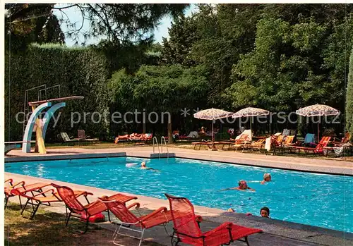 AK / Ansichtskarte Montegrotto_Terme Hotel Continental Swimming Pool Montegrotto Terme
