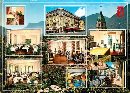 AK / Ansichtskarte Meran_Merano Hotel Europa Splendid Meran Merano