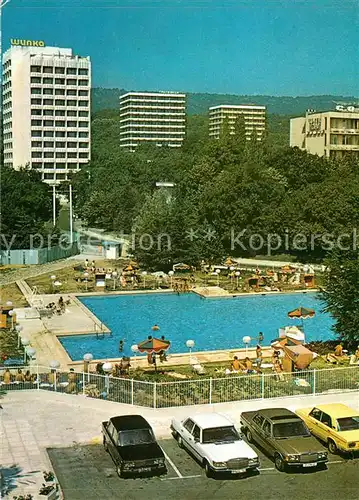 AK / Ansichtskarte Slatni_Pjasazi Hotel Swimming Pool Slatni_Pjasazi