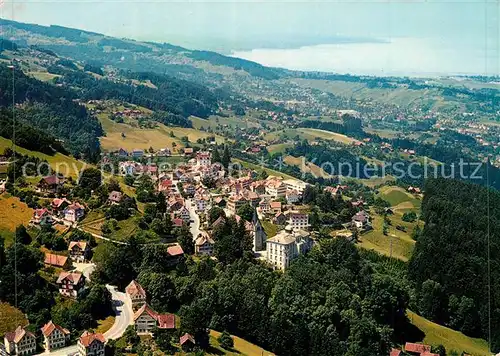 AK / Ansichtskarte Walzenhausen_AR Panorama Blick zum Bodensee Fliegeraufnahme Walzenhausen AR