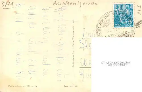 AK / Ansichtskarte Treseburg_Harz FDGB Erholungsheim Luppbode Treseburg Harz