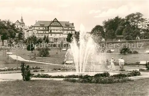 AK / Ansichtskarte Oberhof_Thueringen Blick zum Ernst Thaelmann Haus Oberhof Thueringen
