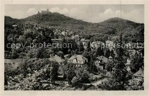 AK / Ansichtskarte Eisenach_Thueringen Panorama Blick zur Wartburg Eisenach Thueringen