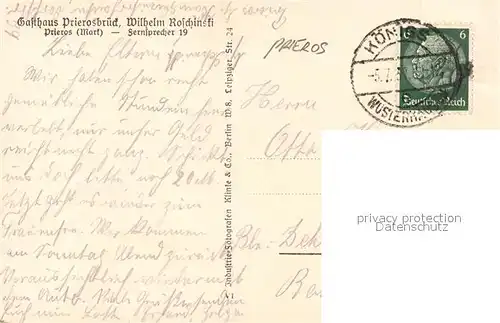 AK / Ansichtskarte Prieros Uferpartie am Frauensee Prieros