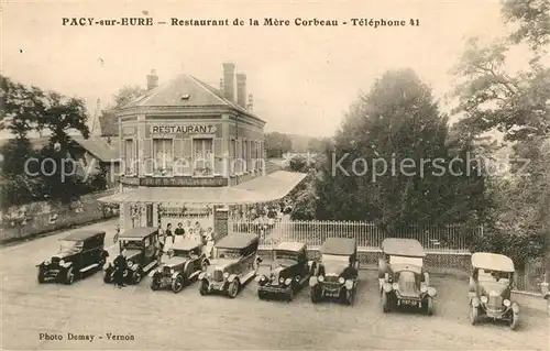 AK / Ansichtskarte Pacy sur Eure Restaurant de la Mere Corbeau  Pacy sur Eure