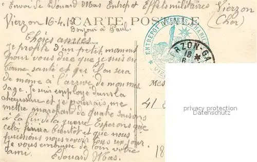 AK / Ansichtskarte Vierzon Place du Mail Vierzon