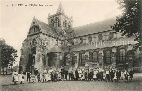 AK / Ansichtskarte Lillers Eglise face laterale Lillers