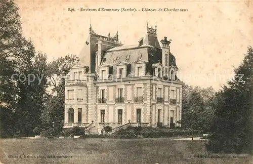 AK / Ansichtskarte Ecommoy Chateau de Chardonneux Ecommoy