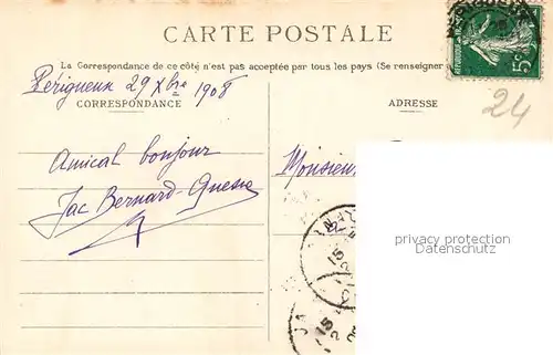 AK / Ansichtskarte Perigueux St Front vue des Quais Perigueux