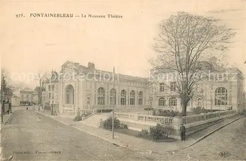 AK / Ansichtskarte Fontainebleau_Seine_et_Marne Le Nouveau Theatre Fontainebleau_Seine