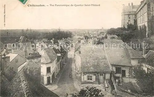 AK / Ansichtskarte Chateaudun Vue Panoramique du Quartier Saint Medard Chateaudun