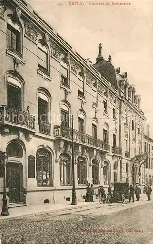 AK / Ansichtskarte Nancy_Lothringen Chambre de Commerce Nancy Lothringen