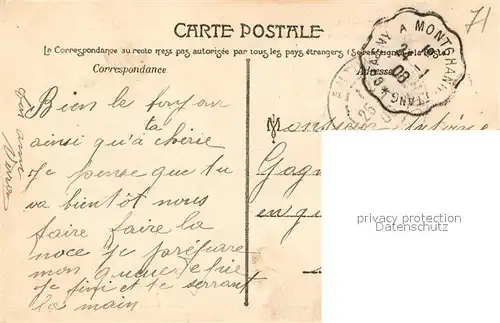 AK / Ansichtskarte Le_Creusot_Saone et Loire Rue de Torcy et entree de la Promenade Le_Creusot_Saone et Loire