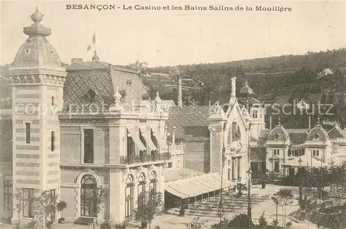 AK / Ansichtskarte Besancon_les_Bains Le Casino et les Bains Salins de la Mouillere Besancon_les_Bains
