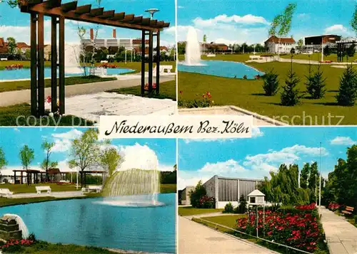AK / Ansichtskarte Niederaussem Park Teilansichten Niederaussem