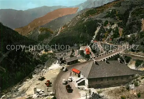 AK / Ansichtskarte Col_de_Tende_Frontiere Vue aerienne 