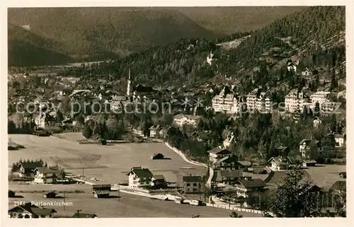 AK / Ansichtskarte Partenkirchen Panorama Partenkirchen