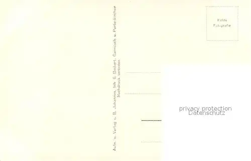 AK / Ansichtskarte Partenkirchen Panorama Partenkirchen