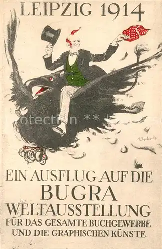 AK / Ansichtskarte Buchdruck Weltausstellung Bugra Leipzig  