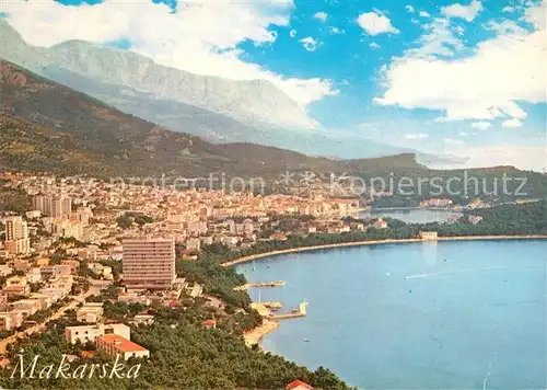 AK / Ansichtskarte Makarska_Dalmatien Panorama Makarska Dalmatien