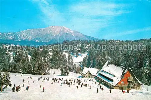 AK / Ansichtskarte Predeal Cabana Clabucet Sosire Wintersportplatz Karpaten Predeal