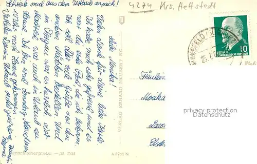 AK / Ansichtskarte Mansfeld_Suedharz Teilansichten Mansfeld Suedharz