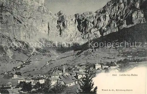 AK / Ansichtskarte Loeche les Bains Panorama Loeche les Bains