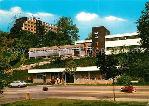 AK / Ansichtskarte Bad_Gandersheim Kurmittelhaus und Kurklinik Bad_Gandersheim