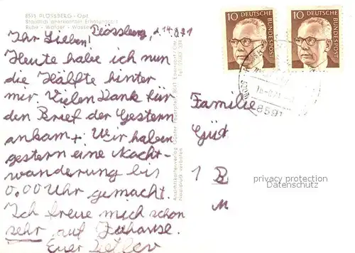 AK / Ansichtskarte Ploessberg_Oberpfalz Teilansichten Erholungsort im Oberpfaelzer Wald Ploessberg Oberpfalz