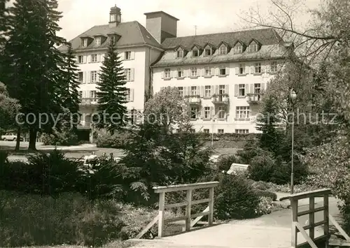 AK / Ansichtskarte Bad_Brambach Sanatorium Joliot Curle Haus Bad_Brambach