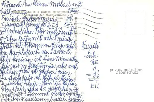 AK / Ansichtskarte Budapest Ansicht mit Matthiaskirche Budapest