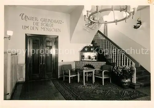 AK / Ansichtskarte Oberwiesenthal_Erzgebirge Ferienheim Friedenswacht Treppe Oberwiesenthal Erzgebirge