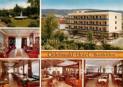 AK / Ansichtskarte Beerfelden_Odenwald Hotel Odenwald Restaurant Beerfelden Odenwald