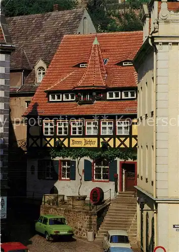 AK / Ansichtskarte Meissen_Elbe_Sachsen Vincenz Richter altdeutsche Weinschaenke 16. Jhdt. Historisches Gebaeude Meissen_Elbe_Sachsen