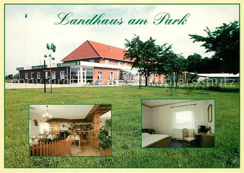 AK / Ansichtskarte Cahnsdorf Landhaus am Park Hotel Restaurant Cahnsdorf