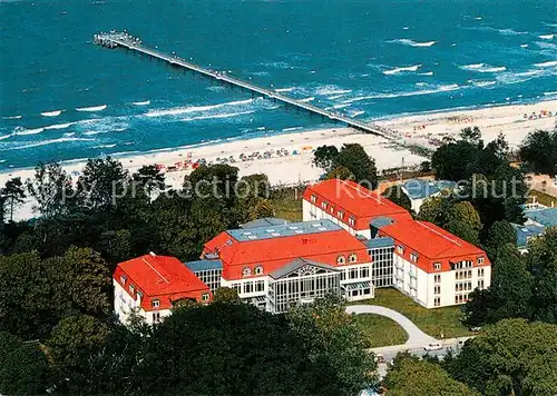 AK / Ansichtskarte Boltenhagen_Ostseebad Seehotel Seebruecke Fliegeraufnahme Boltenhagen_Ostseebad