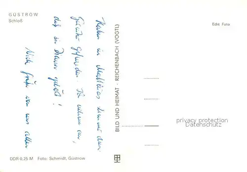 AK / Ansichtskarte Guestrow_Mecklenburg_Vorpommern Schloss Guestrow_Mecklenburg