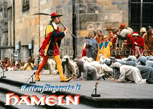 AK / Ansichtskarte Hameln_Weser Rattenfaengerstadt Freilichtspiel Hameln Weser
