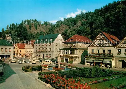 AK / Ansichtskarte Bad_Berneck Marktplatz Bad_Berneck