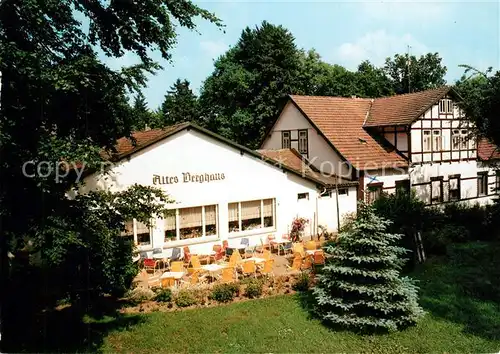 AK / Ansichtskarte Bad_Essen Gasthaus Altes Berghaus Terrasse Bad_Essen